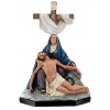 pieta figura z zywicy krzyz 60 cm malowana recznie arte barsanti